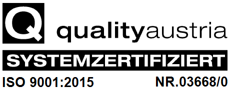Logo: quality austria systemzertifiziert